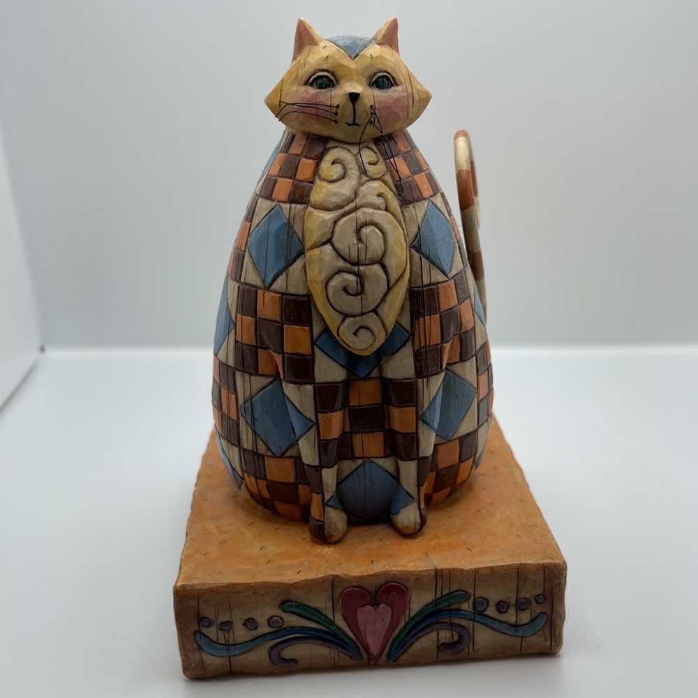 Jim Shore cat figurine Abigail